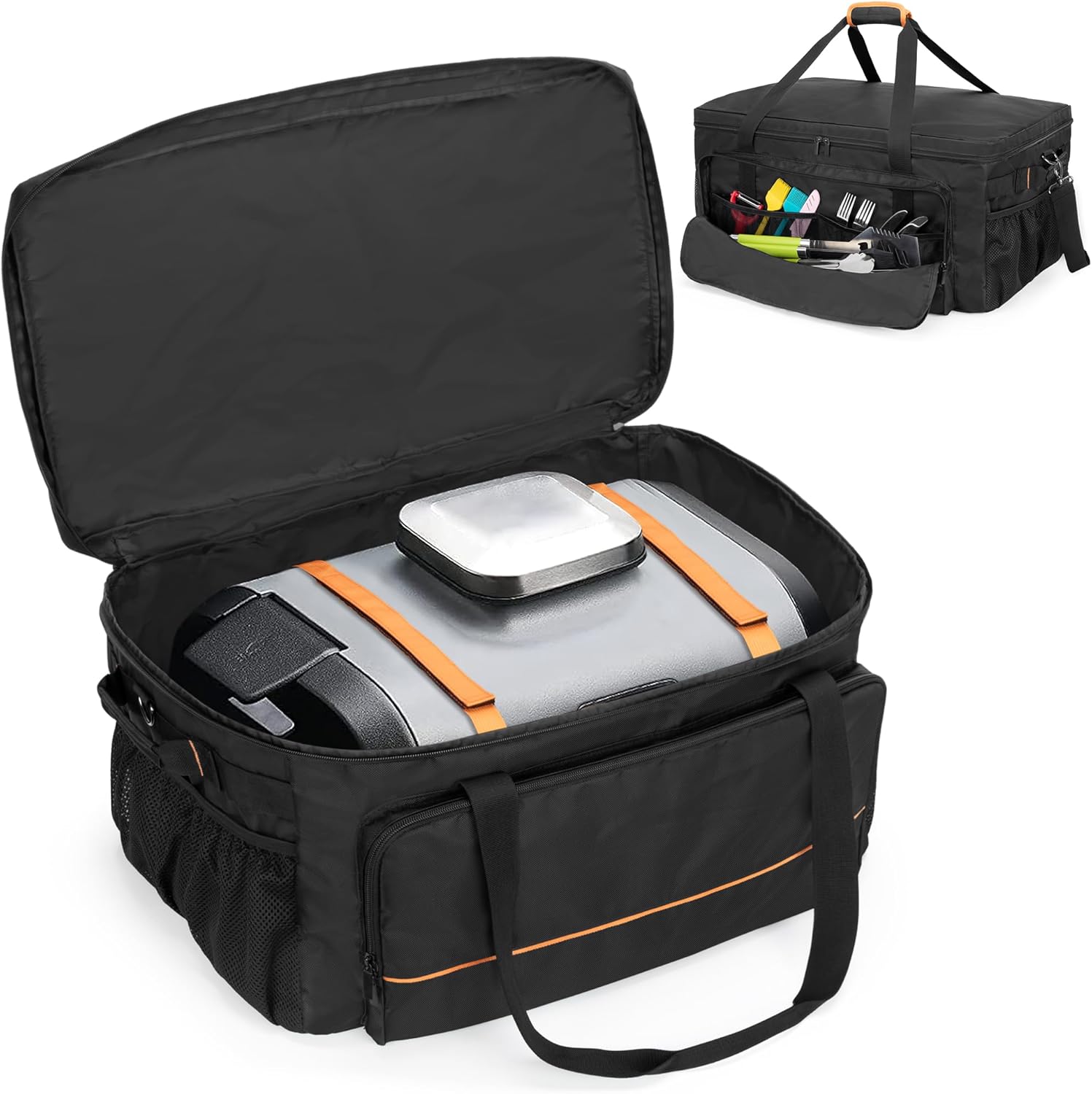 HODRANT Bolsa de transporte para parrilla compatible con parrilla Ninja Woodfire OG701 OG751, cubierta de parrilla al aire libre para parrilla
