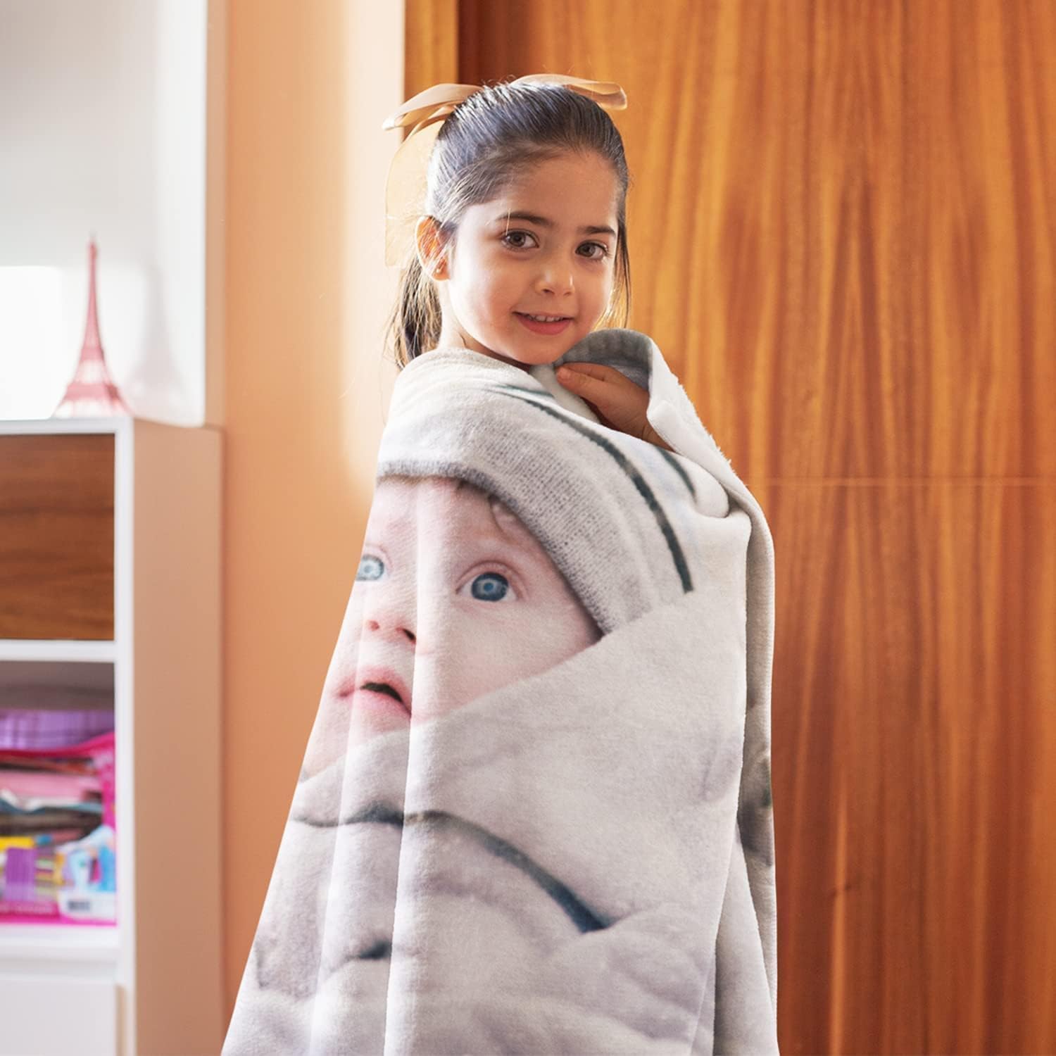 CanvasChamp Manta de forro polar, personaliza mantas de forro polar, imprime tu foto en una manta, tamaño Queen – 50 x 60 pulgadas