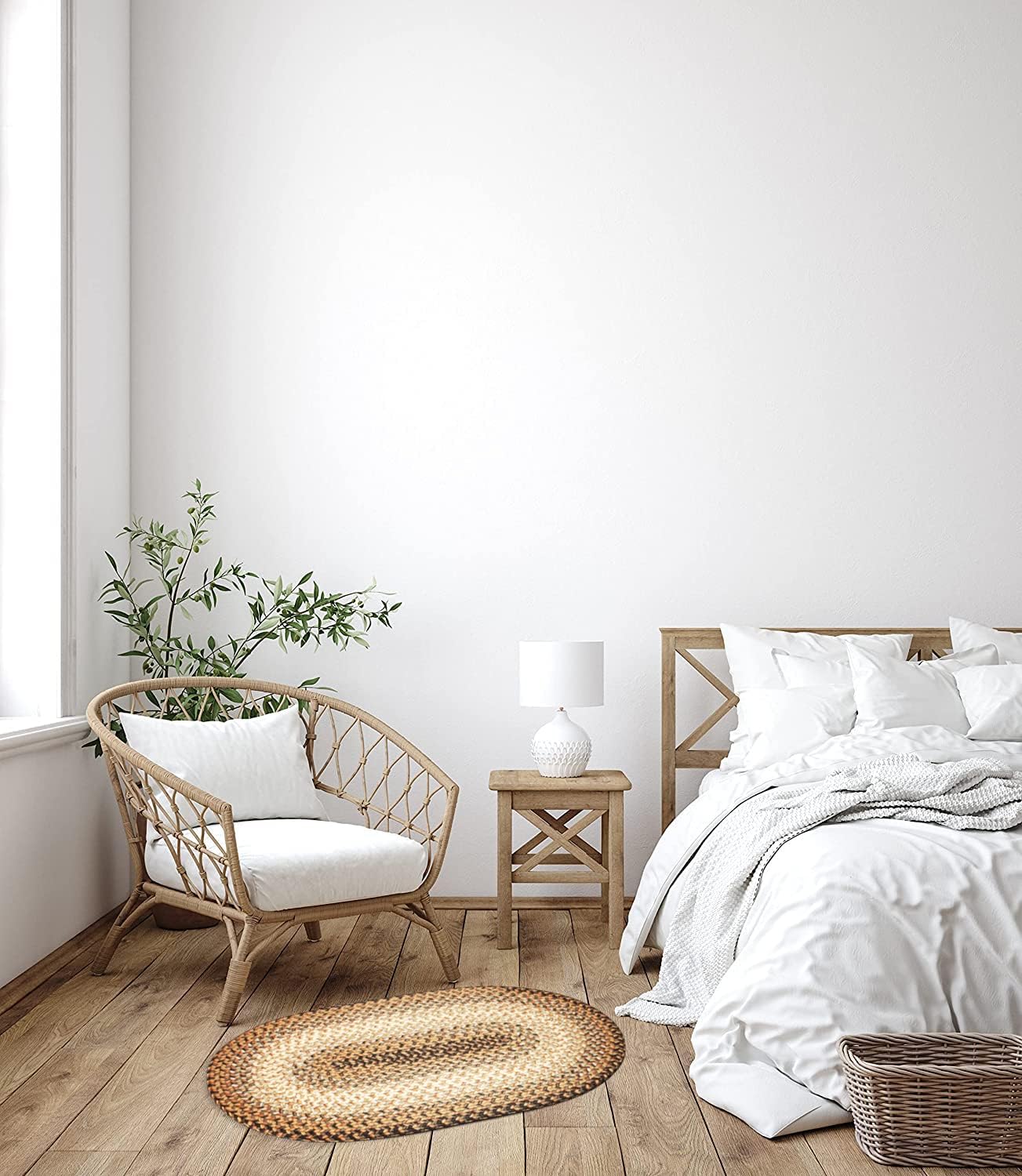 RRI Home Decor Eastport – Alfombra de área, 4 x 6, taupetone