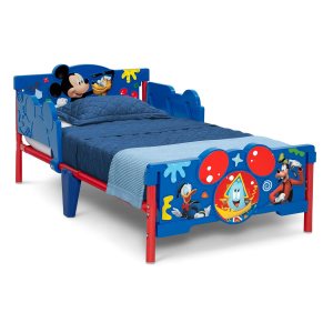 Delta Children – Cama infantil Mickey Mouse 3D, color azul Delta Children – Cama infantil Mickey Mouse 3D, color azul