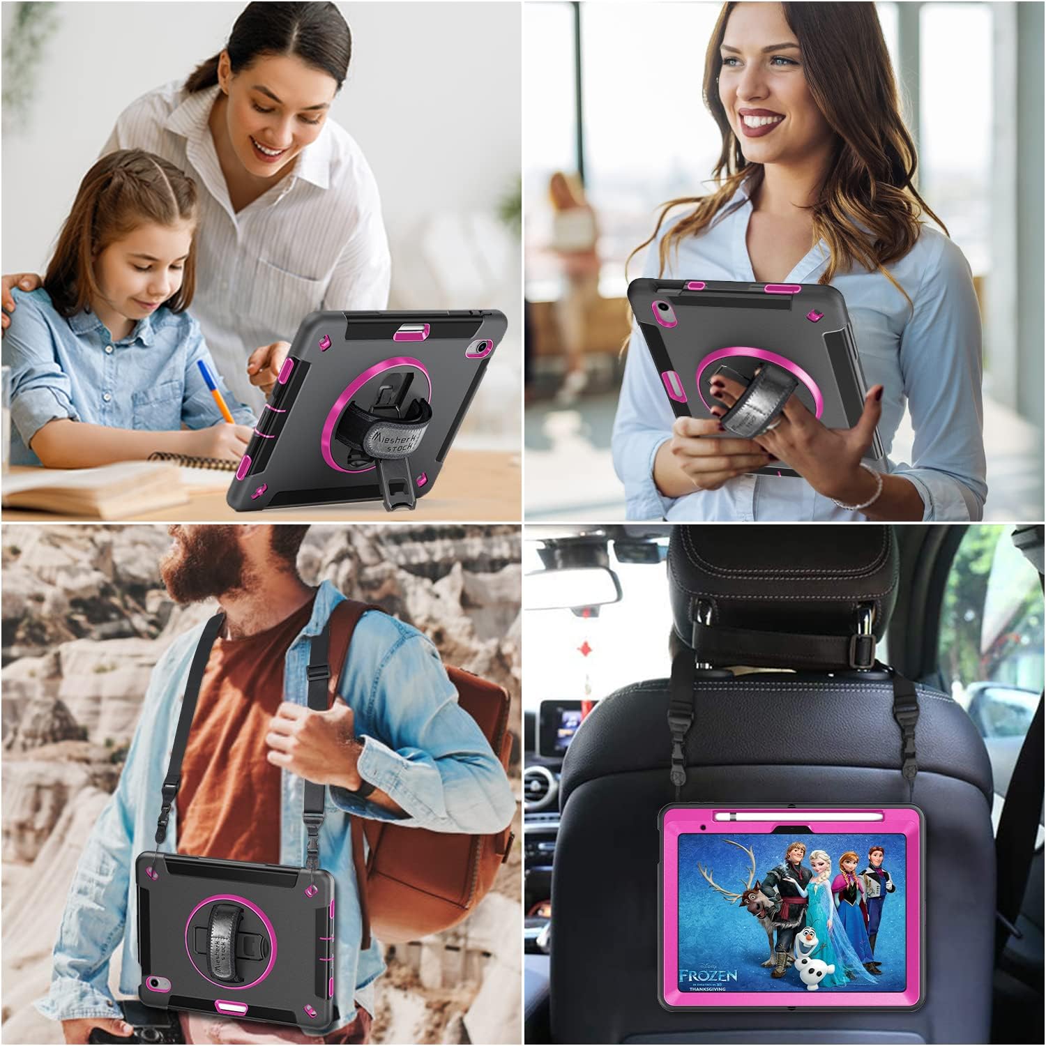 Miesherk – Funda para iPad de 10 generación 2022 funda resistente a prueba de golpes de grado militar para iPad de 10.9 pulgadas de 10.9 pulgadas