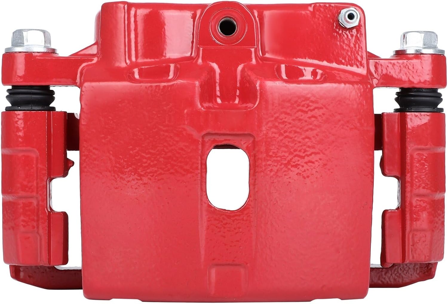 SCITOO Pinza de freno delantera derecha con soporte 18-B4728 rojo compatible para Cadillac 02-06 para Chevrolet 99-13 para GMC 99-13 para Hummer