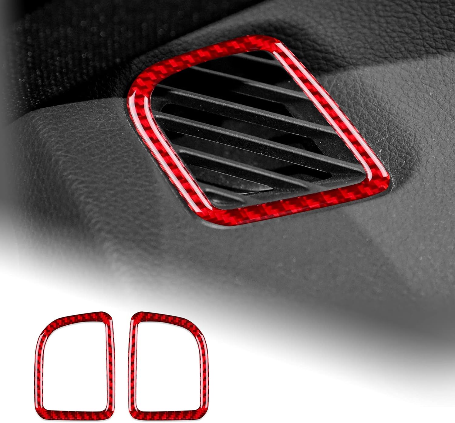 AIRSPEED Adhesivo para cubierta de salida de aire Supra, marco de ventilación lateral de fibra de carbono, para Toyota Supra GR A90 A91 MK5