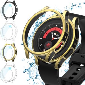 Rc-Z Funda protectora de pantalla para Samsung Galaxy Watch 5 Pro de 1.772 in, paquete de 4+4 de repuesto para Galaxy Watch 5 Pro de 1.772 in, Rc-Z Funda protectora de pantalla para Samsung Galaxy Watch 5 Pro de 1.772 in, paquete de 4+4 de repuesto para Galaxy Watch 5 Pro de 1.772 in,