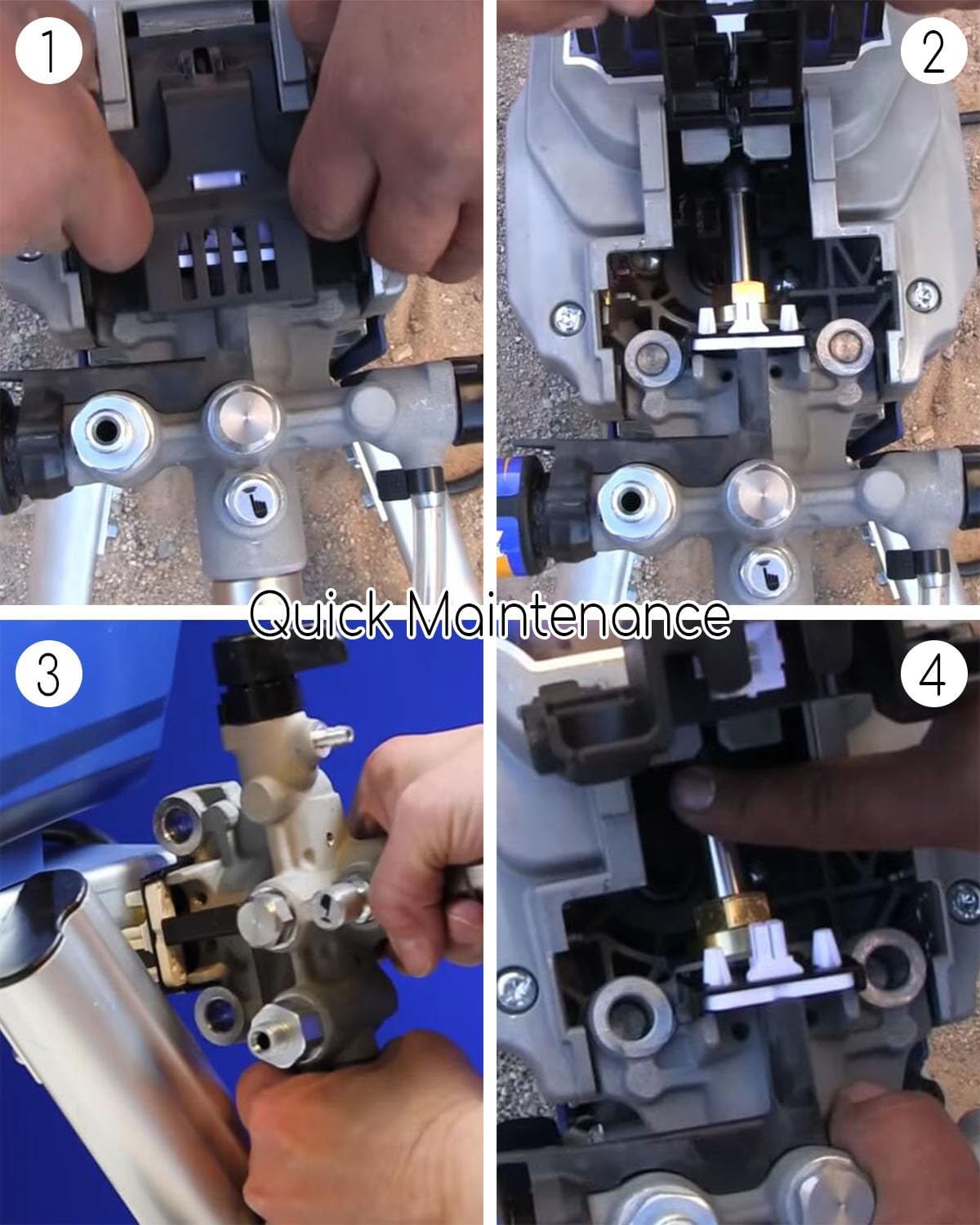 La bomba de pulverización de pintura eléctrica reemplaza 24Y472 para Graco ProXChange ProX17 ProX19 ProX21, bomba de pistón eléctrica de acero
