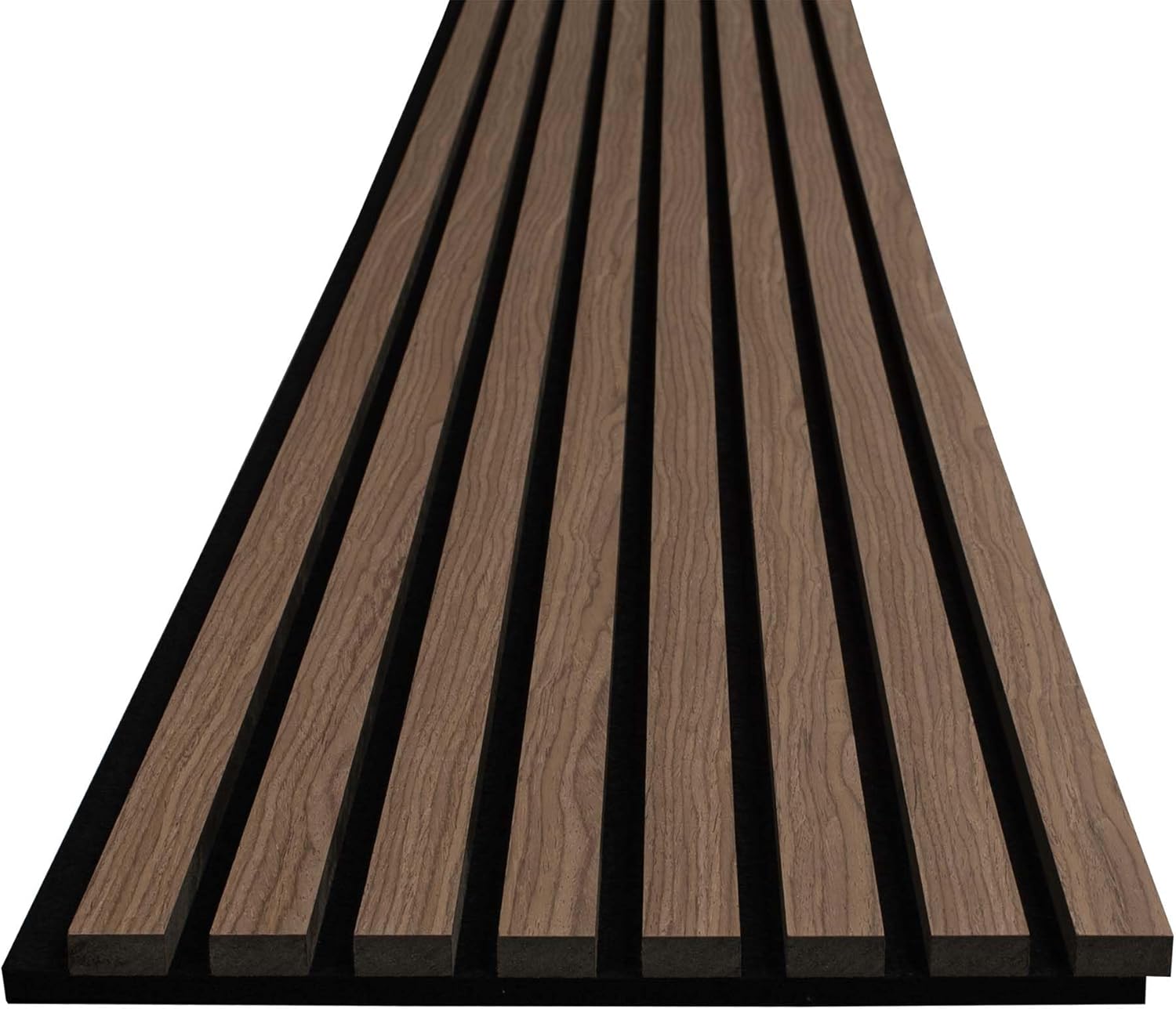 American Pro Decor Panel acústico de 12.5 pulgadas de ancho x 94.5 pulgadas de largo x 0.82 pulgadas de grosor, longitud completa, paquete de 2,