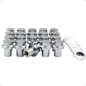 Wheel Accessories Parts 20 piezas de rosca de 0.551 in 1.50 14×1.50  RRD000011  Tuercas de llanta estilo OEM de 1.60 pulgadas de largo, cromadas 78 Wheel Accessories Parts 20 piezas de rosca de 0.551 in 1.50 14×1.50  RRD000011  Tuercas de llanta estilo OEM de 1.60 pulgadas de largo, cromadas 78