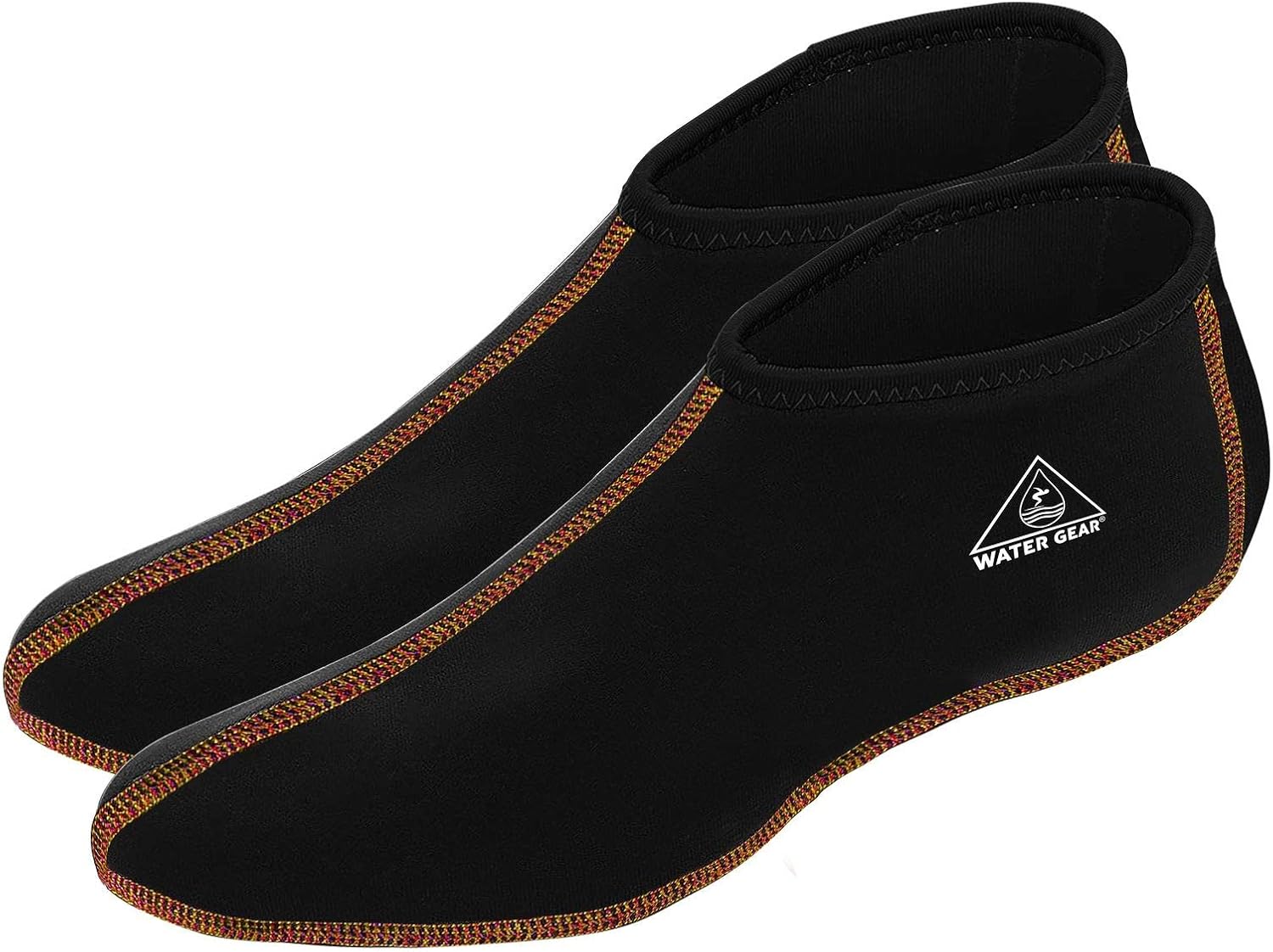 Water Gear Calcetines de aleta grandes, ideales para buceo y esnórquel, para hombres y mujeres, mantiene tus pies secos