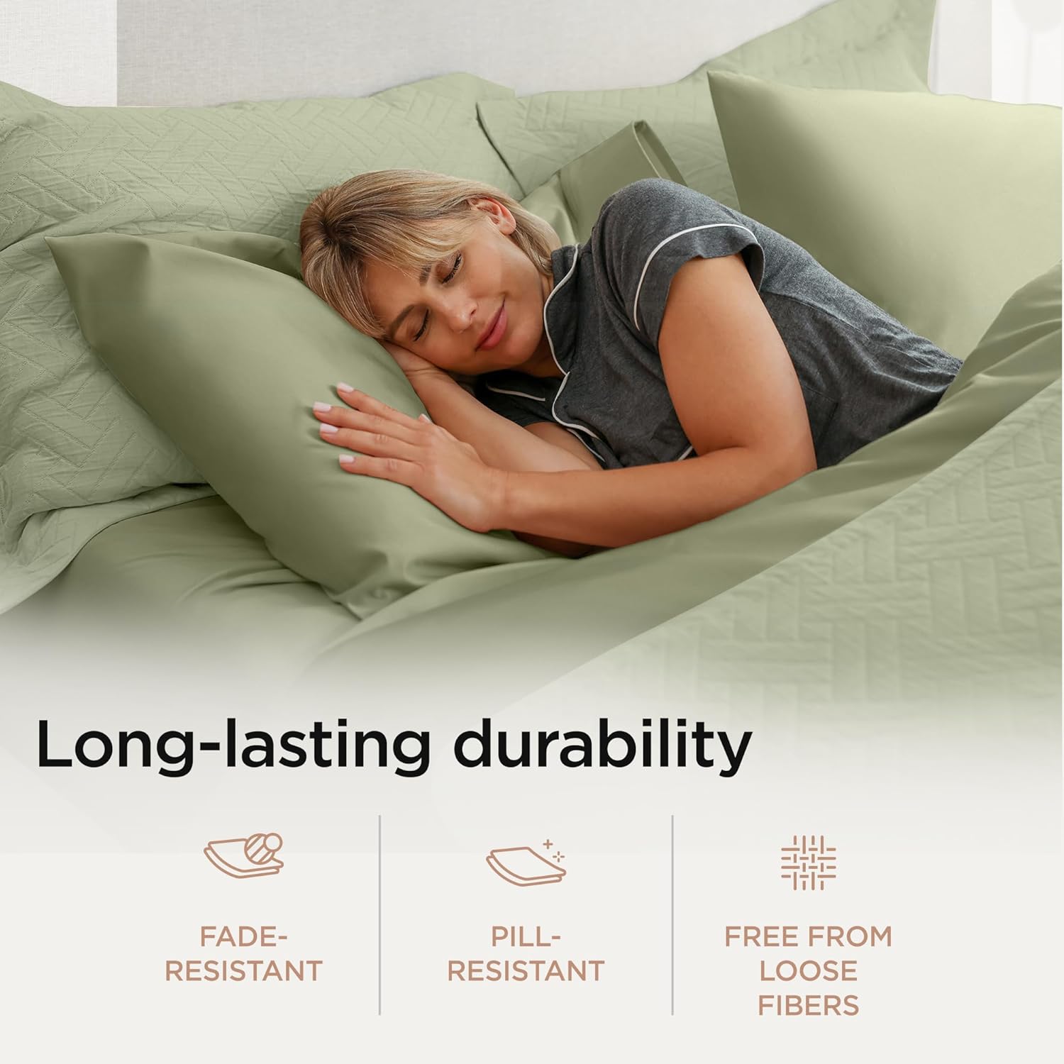 Threadmill Home Linen Bedding – Juego de sábanas de 800 hilos, 100 % algodón de fibras extralargas, juego de cama de lujo, 4 piezas, tejido de satén