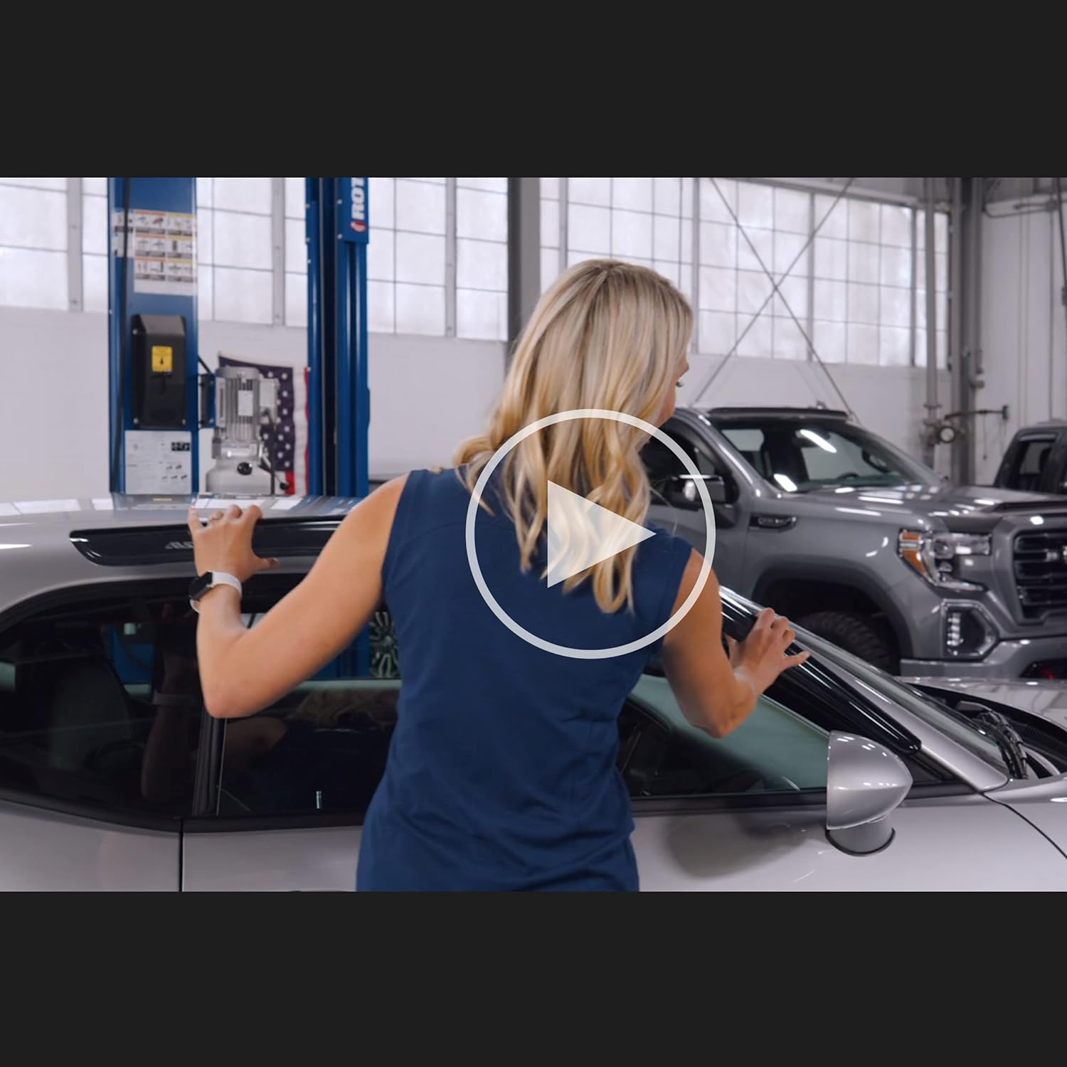 Auto Ventshade AVS Ventvisor de montaje exterior  protectores de lluvia  Compatible con Hyundai Sonata 2005  2010 (estilo de cuerpo antiguo) – Humo,