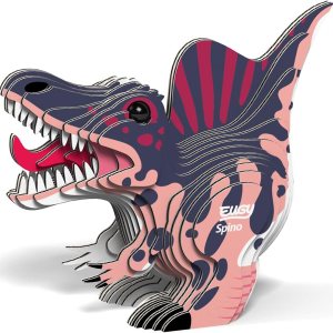Eugy Spinosaurus – Rompecabezas 3D de dinosaurio, 24 piezas, ecológico, juguetes educativos para niños, niñas y niños a partir de 6 años Eugy Spinosaurus – Rompecabezas 3D de dinosaurio, 24 piezas, ecológico, juguetes educativos para niños, niñas y niños a partir de 6 años