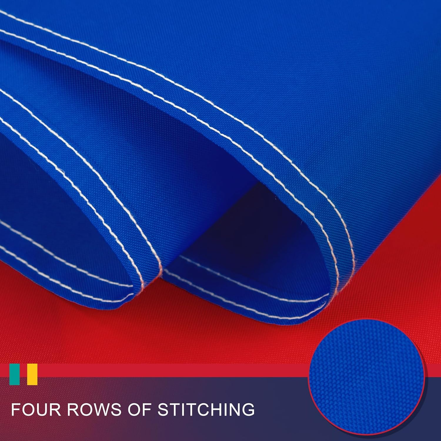 Bandera de Cuba de 3 x 5 pies para exterior, nailon resistente, rayas cosidas, a prueba de decoloración, de larga duración, bandera nacional cubana