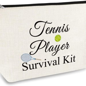 Regalos para jugadores de tenis, regalo para amantes del tenis, bolsa de maquillaje, regalo de tenis para niñas y mujeres, bolsa de cosméticos Regalos para jugadores de tenis, regalo para amantes del tenis, bolsa de maquillaje, regalo de tenis para niñas y mujeres, bolsa de cosméticos