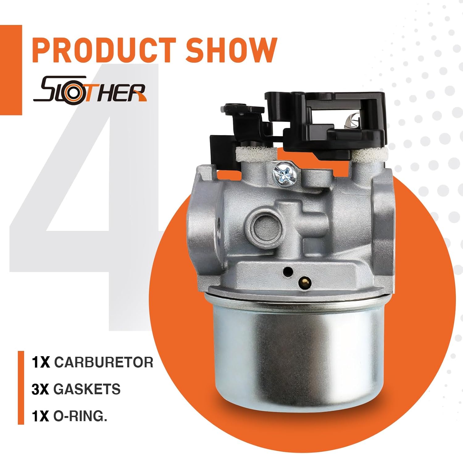 593599 Carburador de repuesto para lavadora a presión de 2700-3000Psi Troy-Bilt 7.75Hp 8.75Hp Motores para Briggs & Stratton 594287 799248 591597