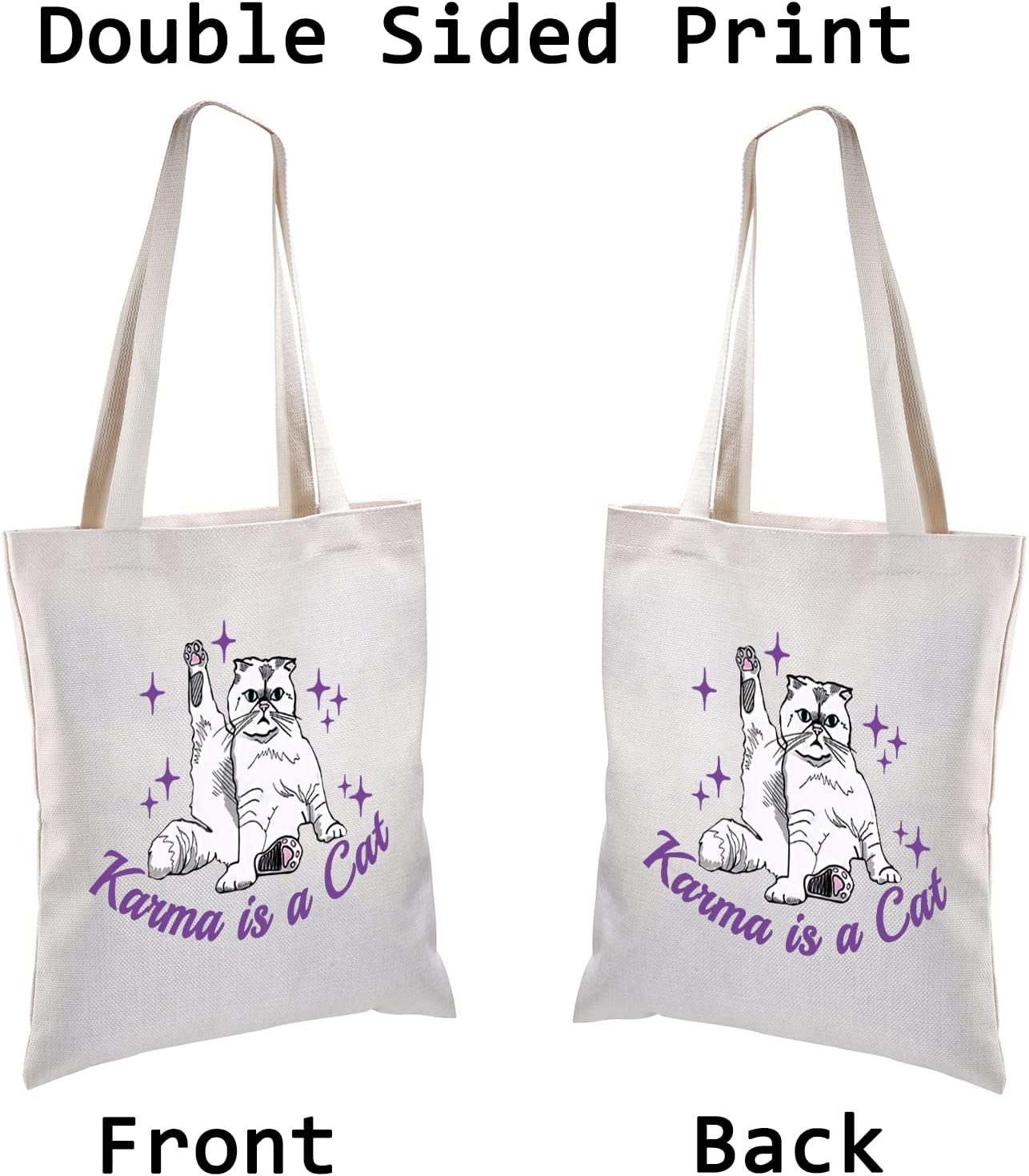 BLUPARK Bolsa de compras inspirada en álbumes, bolsa de hombro para amantes de los gatos, mercancía cantante, regalo inspirado en el cantante, bolsa