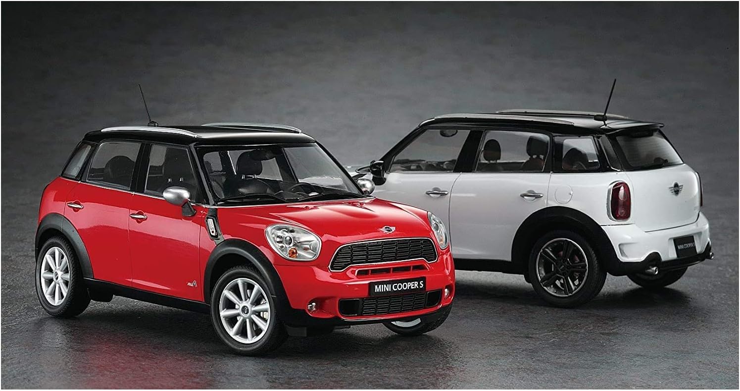 Hasegawa HMCD21 – Kit de modelo modelo de BMW Mini Cooper Countryman a escala 124