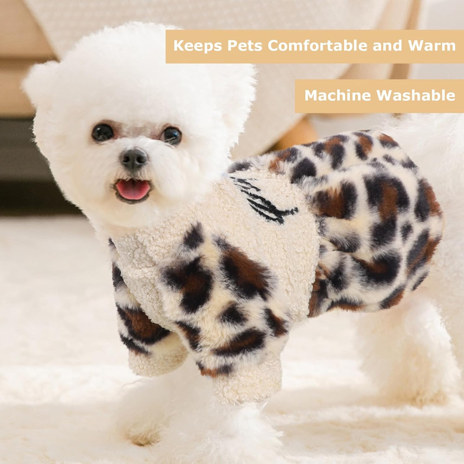 Vestido de invierno a cuadros para perro, lindo suéter de forro polar cálido para perros pequeños, vestidos de cachorro rosa, ropa para chihuahua