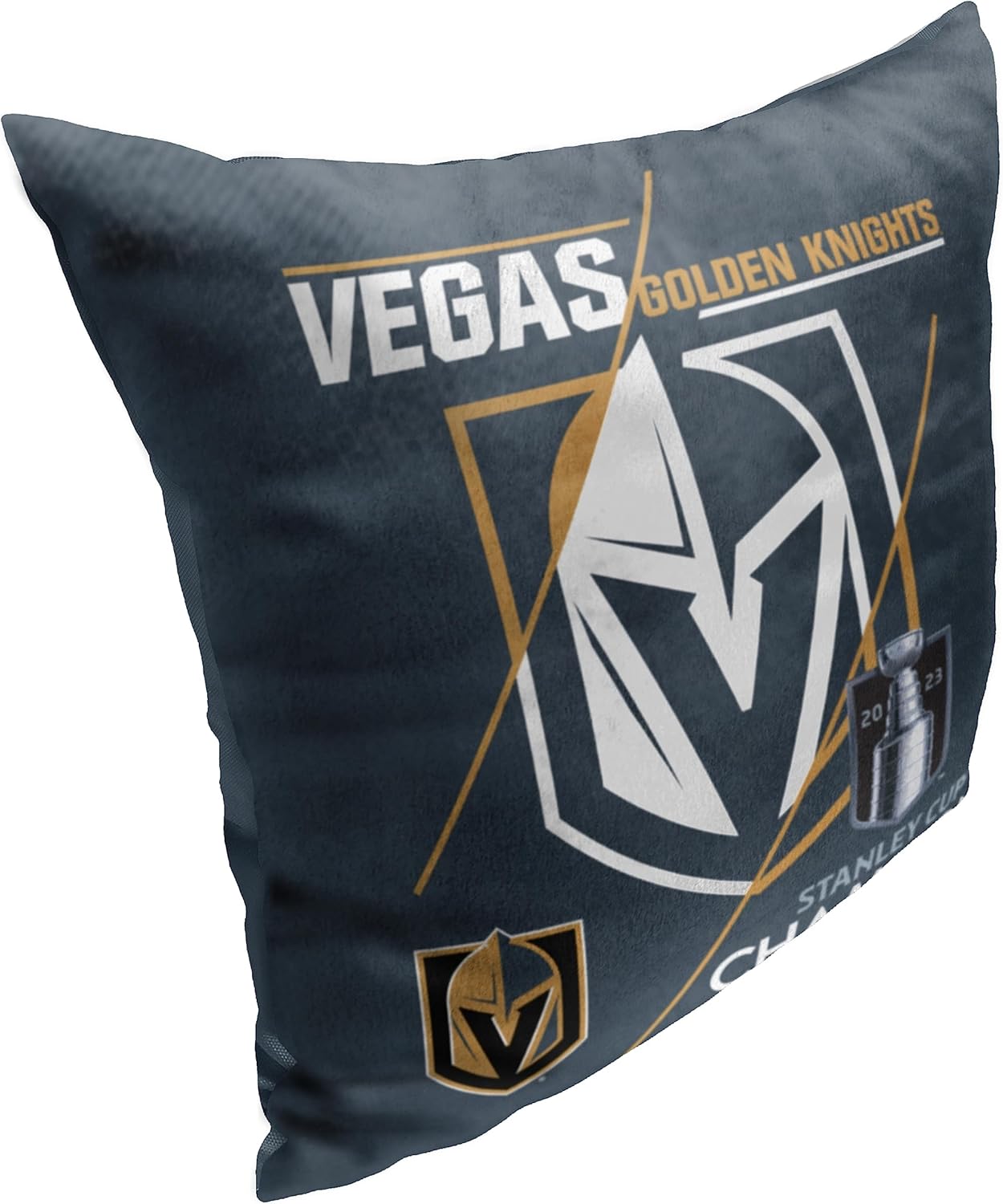 Northwest NHL Vegas Golden Knights 2023 NHL Stanley Cup Champions almohada, 18 x 18 pulgadas, juego de trucos