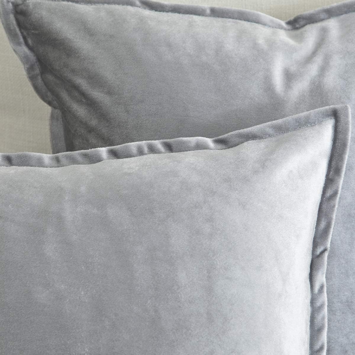 GIGIZAZA – Fundas decorativas de terciopelo dorado para cojín, diseño cuadrado, 18 x 18 pulgadas, para sillón, sofá, paquete de 2 unidades