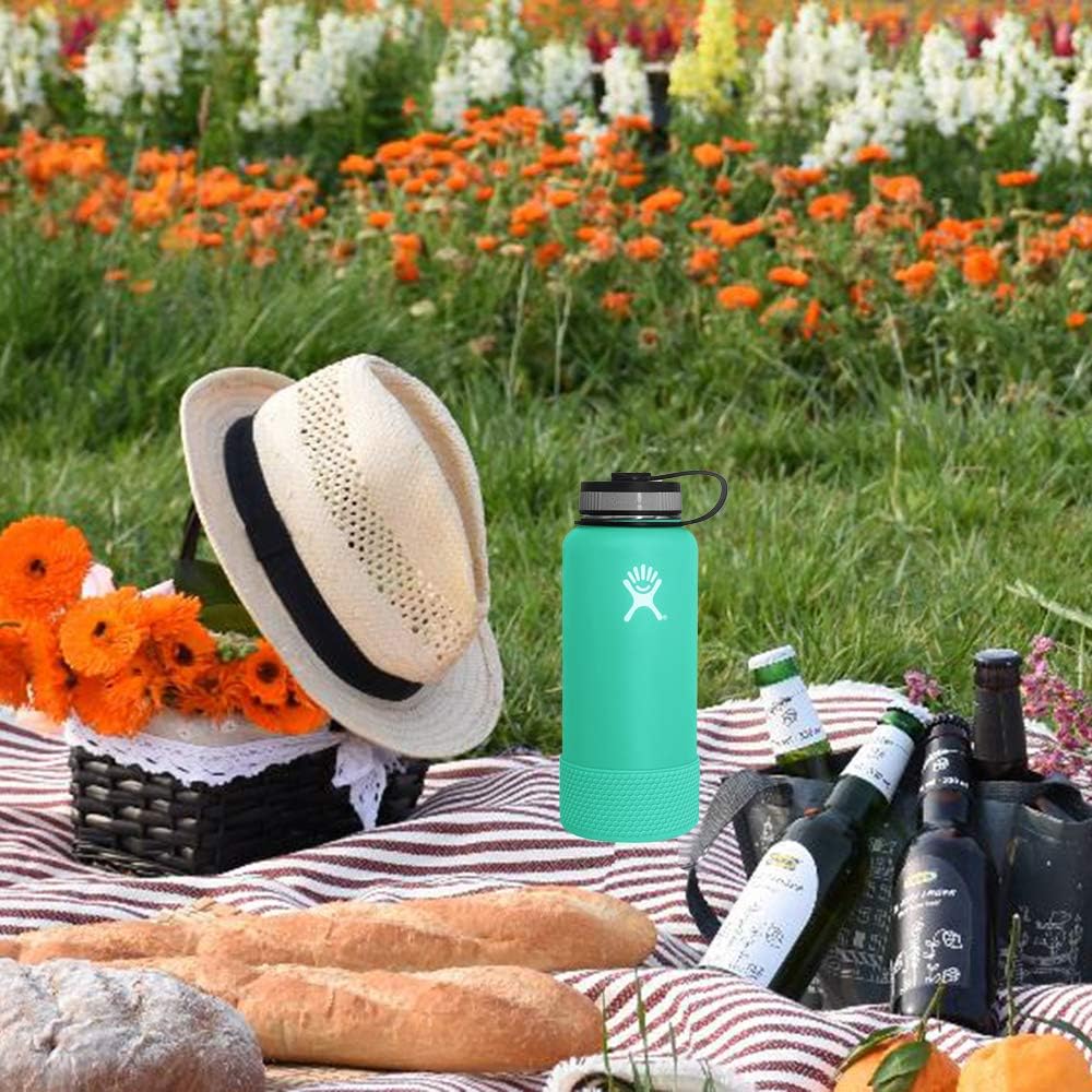 Funda protectora de silicona para botella de agua, simple, moderna, Takeya, Mira, termo de hierro y otras marcas de botella de agua, cubierta