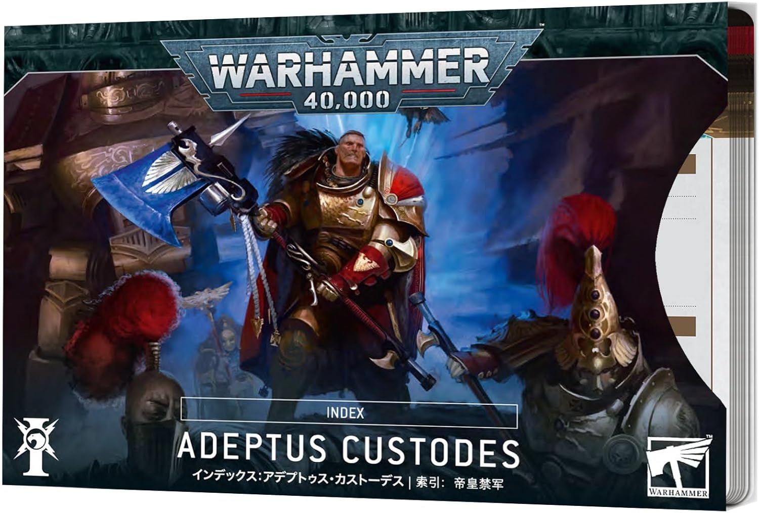 Games Workshop Warhammer 40k – Fichas de índice ADEPTUS Custodes