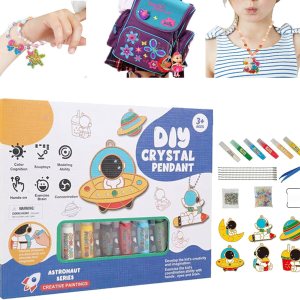 IVYDREVER Juego de arte y manualidades de pintura de cristal, 2023 nuevo juego de arte y manualidades (D) IVYDREVER Juego de arte y manualidades de pintura de cristal, 2023 nuevo juego de arte y manualidades (D)