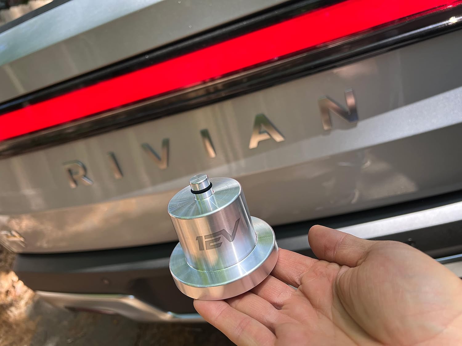 Team 1EV Billet – Disco de aluminio resistente para Rivian R1T  R1S (1 disco, incluye caja)