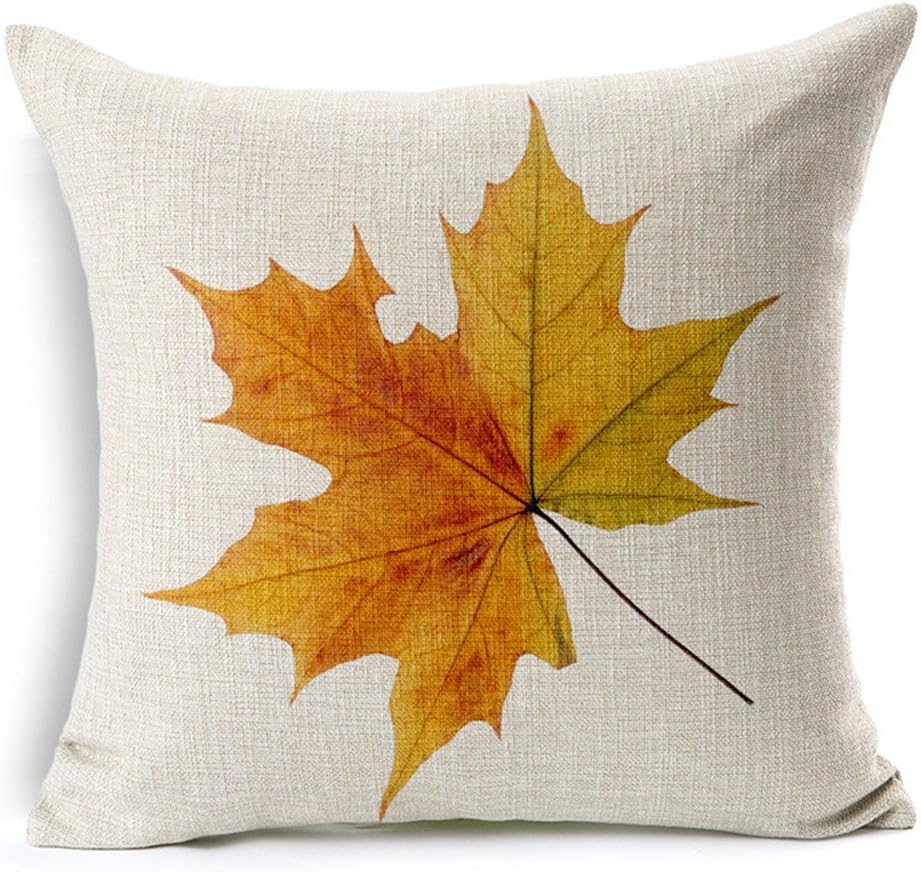 All Smiles Juego de 4 fundas de almohada decorativas de otoño de 20 x 20 pulgadas para el hogar, Acción de Gracias, otoño, decoración de cocina,