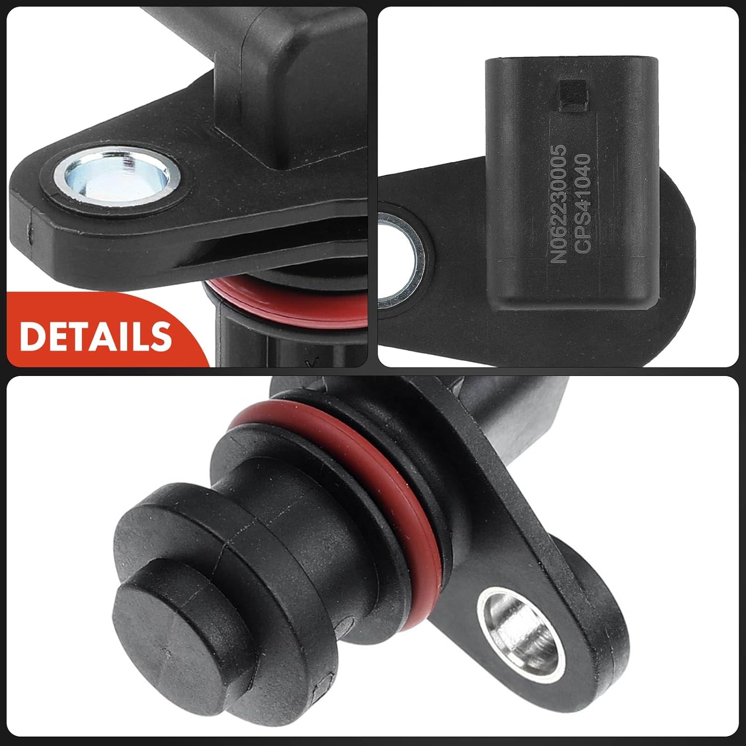 A-Premium Sensor de posición del cigüeñal del motor compatible con Chevrolet Silverado 2500 3500 HD y GMC Sierra 2500 3500 HD 2017-2021 V8 6.6L