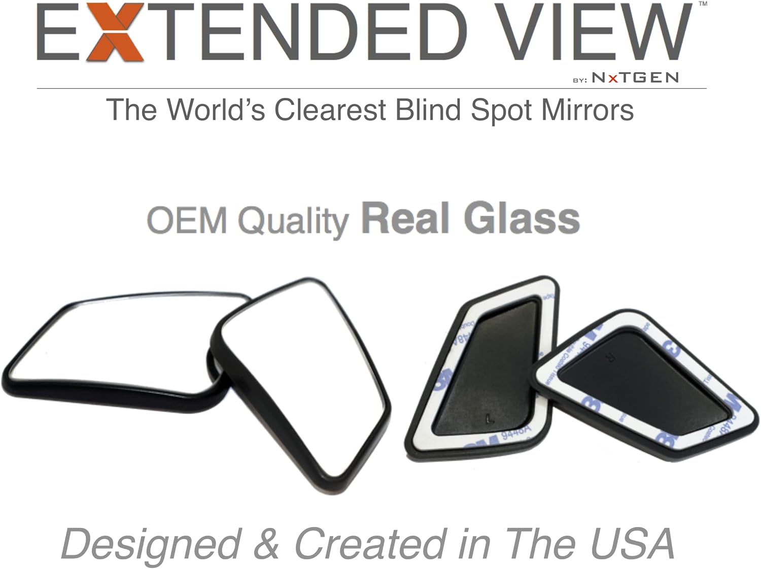 Espejos de punto ciego, compatibles con BMW Serie 4 F33 Extended View