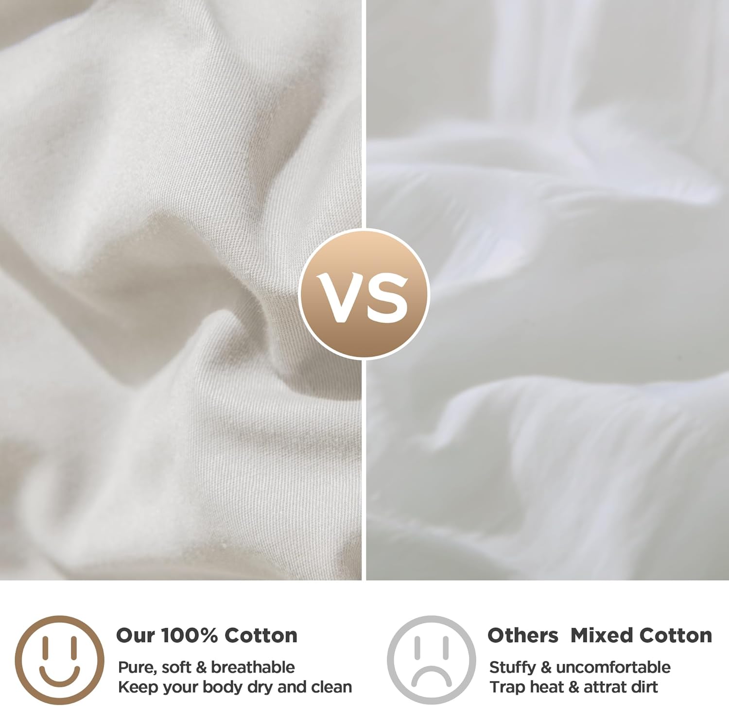 Litanika Juego de edredón de lino de algodón gris tamaño Queen, juego de ropa de cama transpirable de 3 piezas, color caqui, suave para todas las