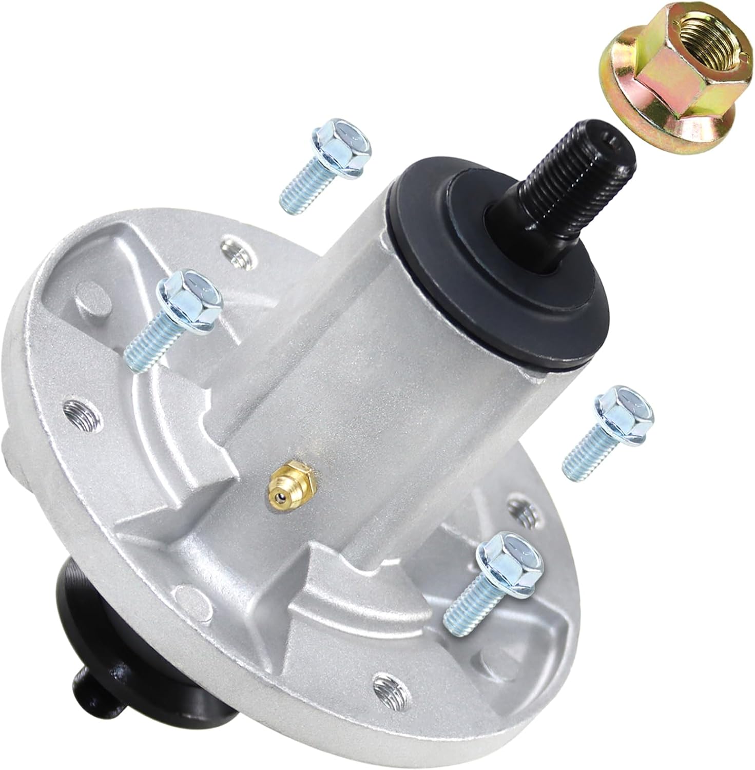 AM136733 – Conjunto de husillo para John Deere AM143469, AM143469 John Deere AM137097, John Deere Z225 husillo para John Deere X300 X300R X304 X310