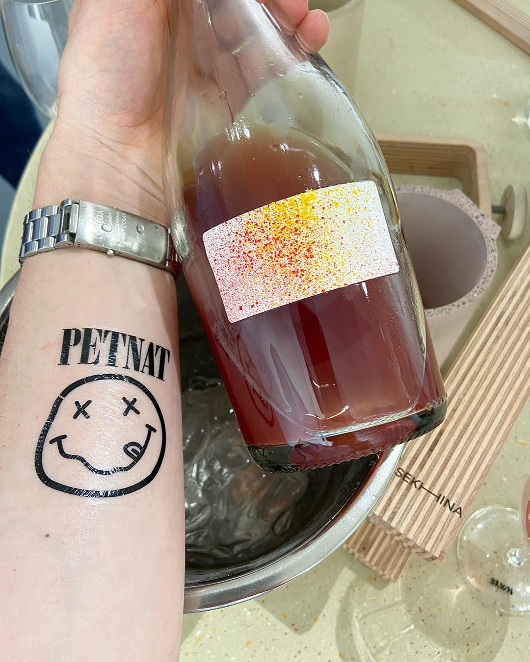 Juego abridor de vino espumoso – Abrebotellas para vinos Pétillant Naturel. – Abrebotellas con corona para los amantes de Pét-Nat.