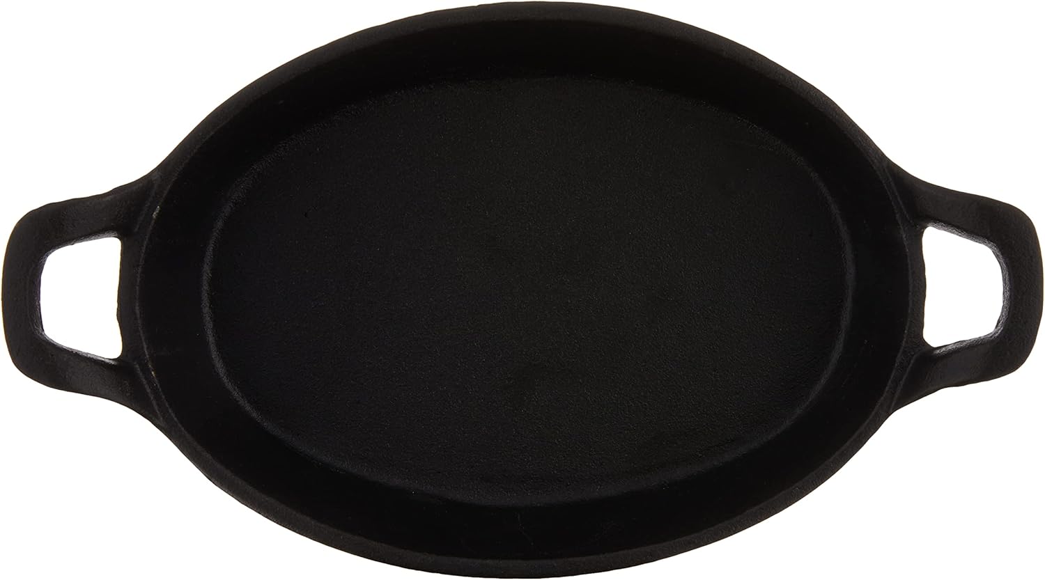 TableCraft Mini Oval Au Gratin Utensilios de cocina, 24 oz, negro