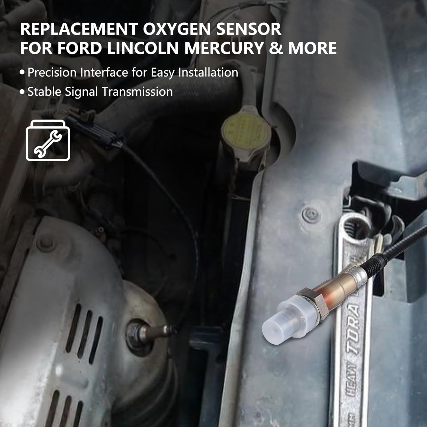 Sensor de oxígeno O2 234-5107 Upstream o2 Sensor compatible con Volkswagen GTI VW CC Jetta Eos Passat Ford F-150 Transit Fiesta Porsche Cayenne 911