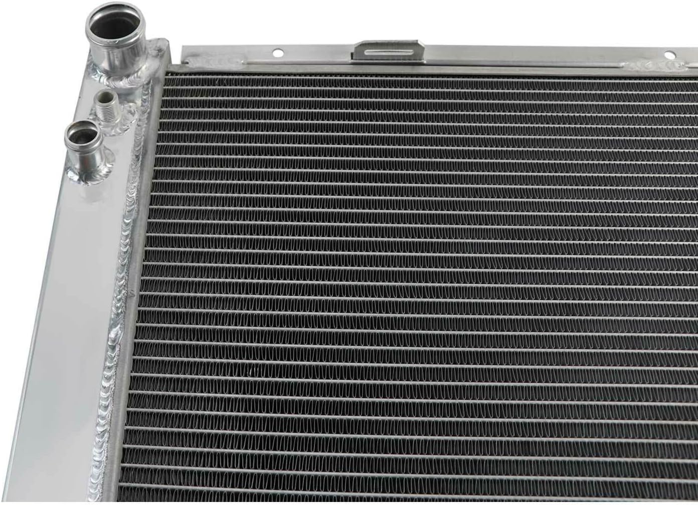 Rubivel Radiador de aluminio de 3 filas compatible con 1889 1990-2002 Mercedes Benz SL SL500 500 SL 600SL R129 55 60 AMG 5.0L V8 Gas AT Radiador de