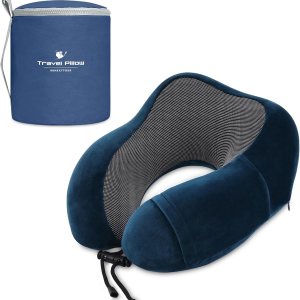 urnexttour Almohada de viaje para avión, las mejores almohadas de cuello de espuma viscoelástica, almohada de viaje suave y de apoyo para viajes, urnexttour Almohada de viaje para avión, las mejores almohadas de cuello de espuma viscoelástica, almohada de viaje suave y de apoyo para viajes,