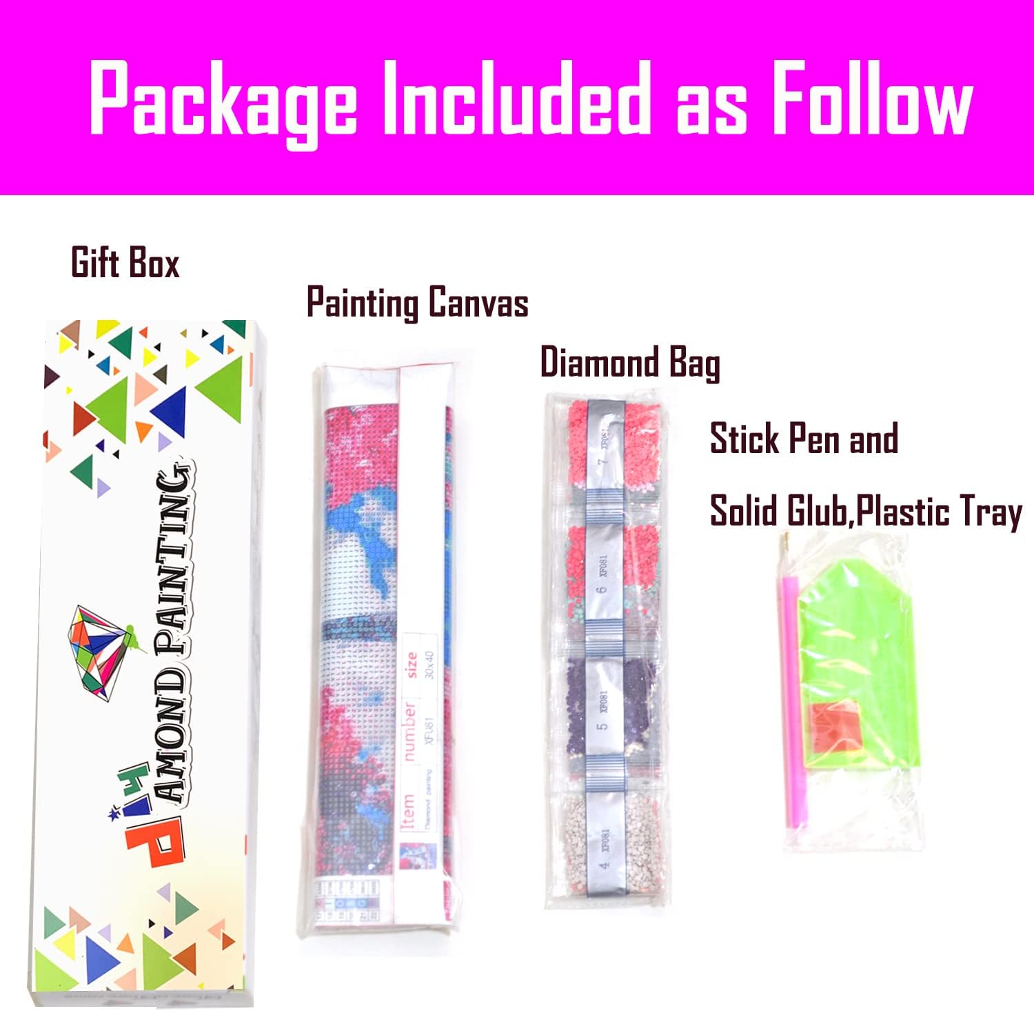 PASSDONE Arte de diamante de vaca colorido DIY 5D vaca diamante kits de pintura para adultos pintura de diamante vaca taladro completo arte arte por