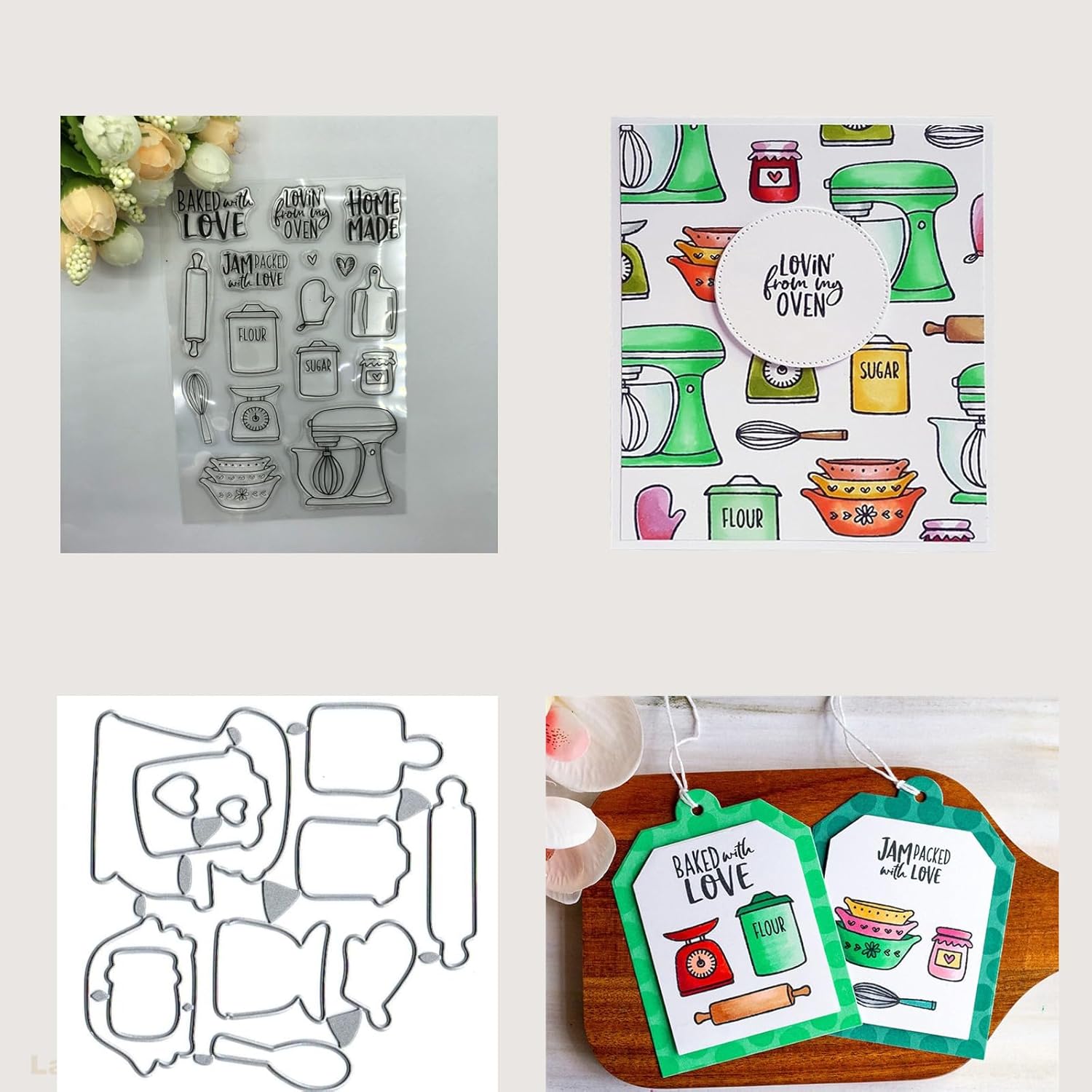 Sellos y troqueles para hacer tarjetas, herramientas de cocina, bricolaje álbumes de recortes, manualidades, troqueles de corte de metal, juegos de