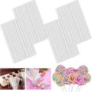 1000 palitos para tartas, palitos de papel blanco de 4 pulgadas, palitos de caramelo para derretir caramelos, chocolate, postres, paletas de pastel, 1000 palitos para tartas, palitos de papel blanco de 4 pulgadas, palitos de caramelo para derretir caramelos, chocolate, postres, paletas de pastel,