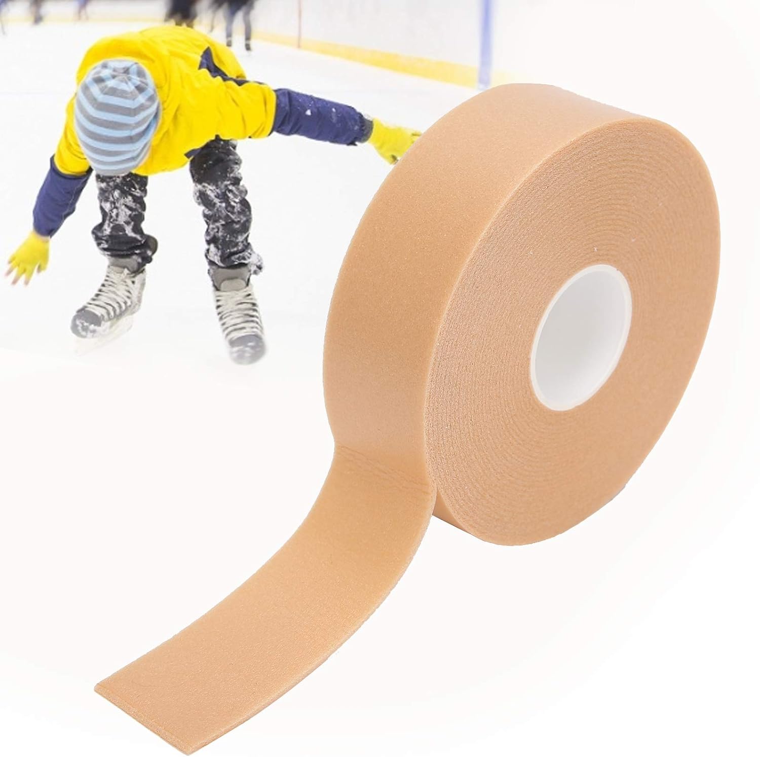 Cinta para el talón del pie, cinta para el talón de los zapatos, protector de cinta de gel de silicona, 1.0 in x 14.8 ft, adhesivo para el talón del