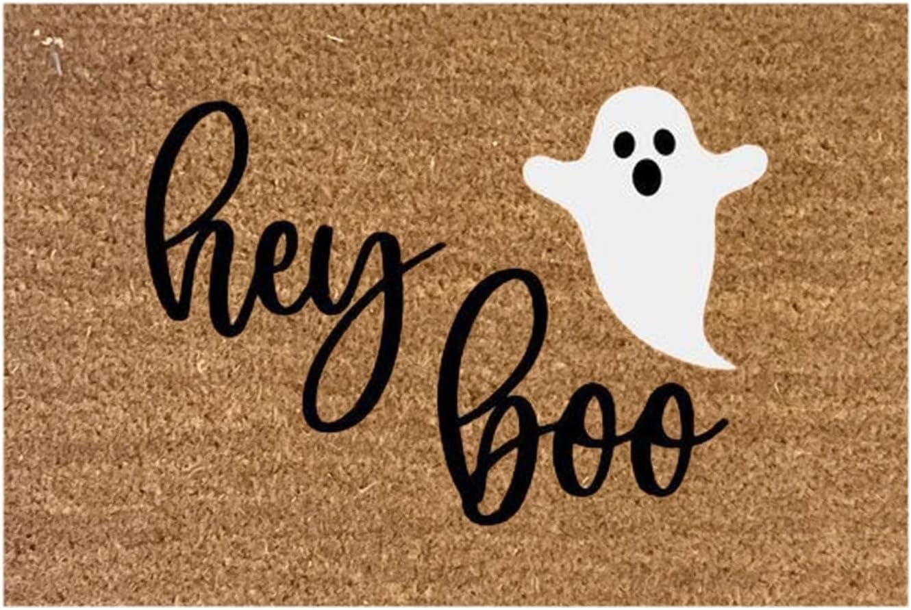 Tapetes para puerta delantera de Halloween, diseño de araña, diseño de araña, 23 x 16 pulgadas, diseño de calabaza, murciélago, Halloween, fantasma,