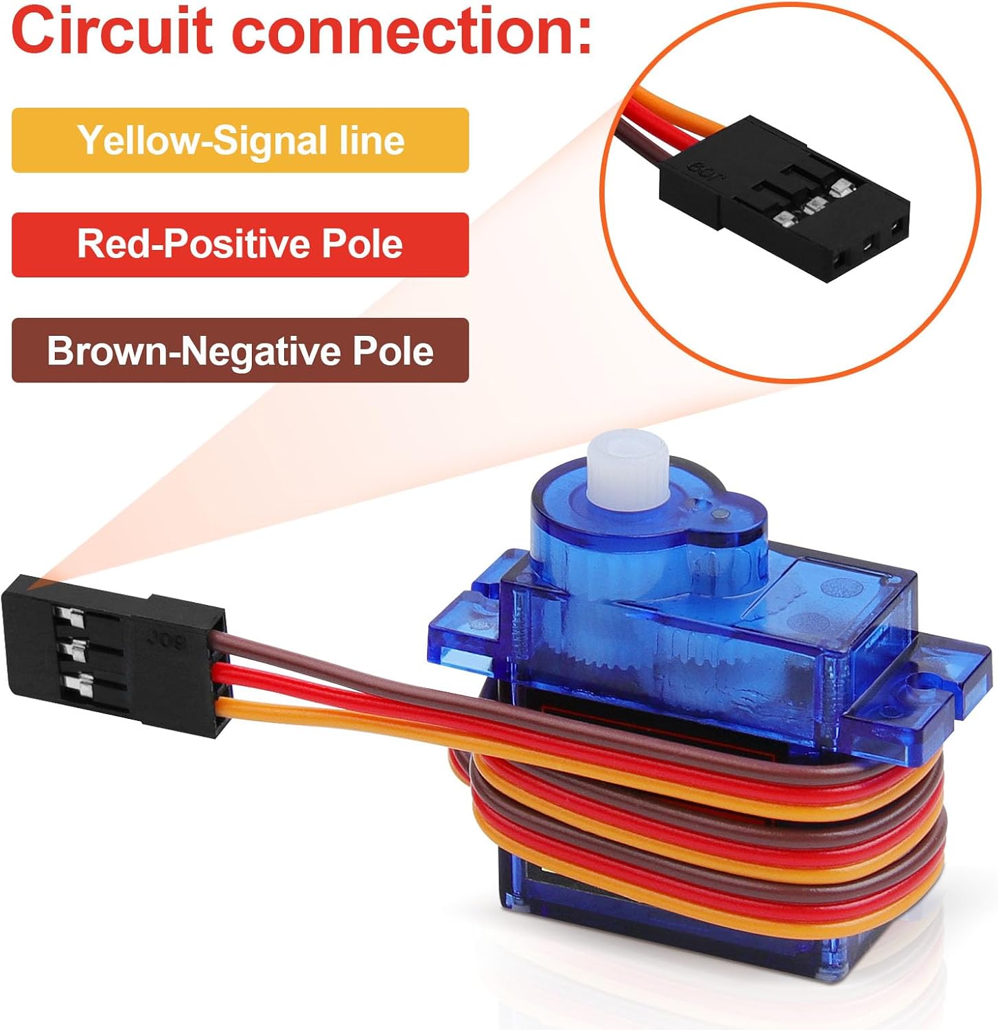 10 unids SG90 0.32 oz Micro Servos para RC Robot Helicóptero Avión Controles Coche Barco