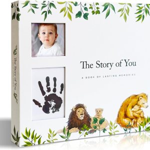 Libro de hitos para bebés con temática de animales, libro de recuerdos para bebés con bolsillo frontal para fotos, libro de 8.9 x 8.2 pulgadas, Libro de hitos para bebés con temática de animales, libro de recuerdos para bebés con bolsillo frontal para fotos, libro de 8.9 x 8.2 pulgadas,