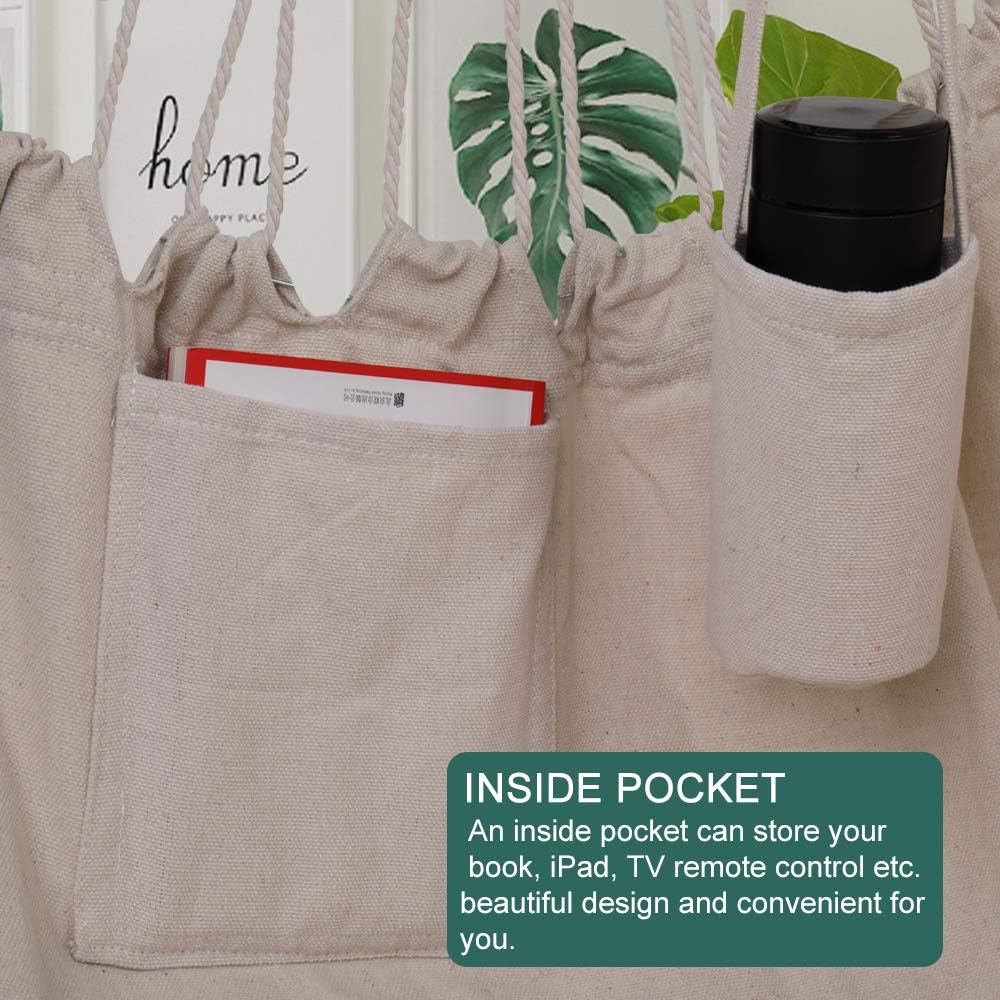 Silla hamaca XXL para colgar en interiores y exteriores, con bolsillo lateral, 2 cojines, bolsa de transporte, todos los accesorios para colgar,