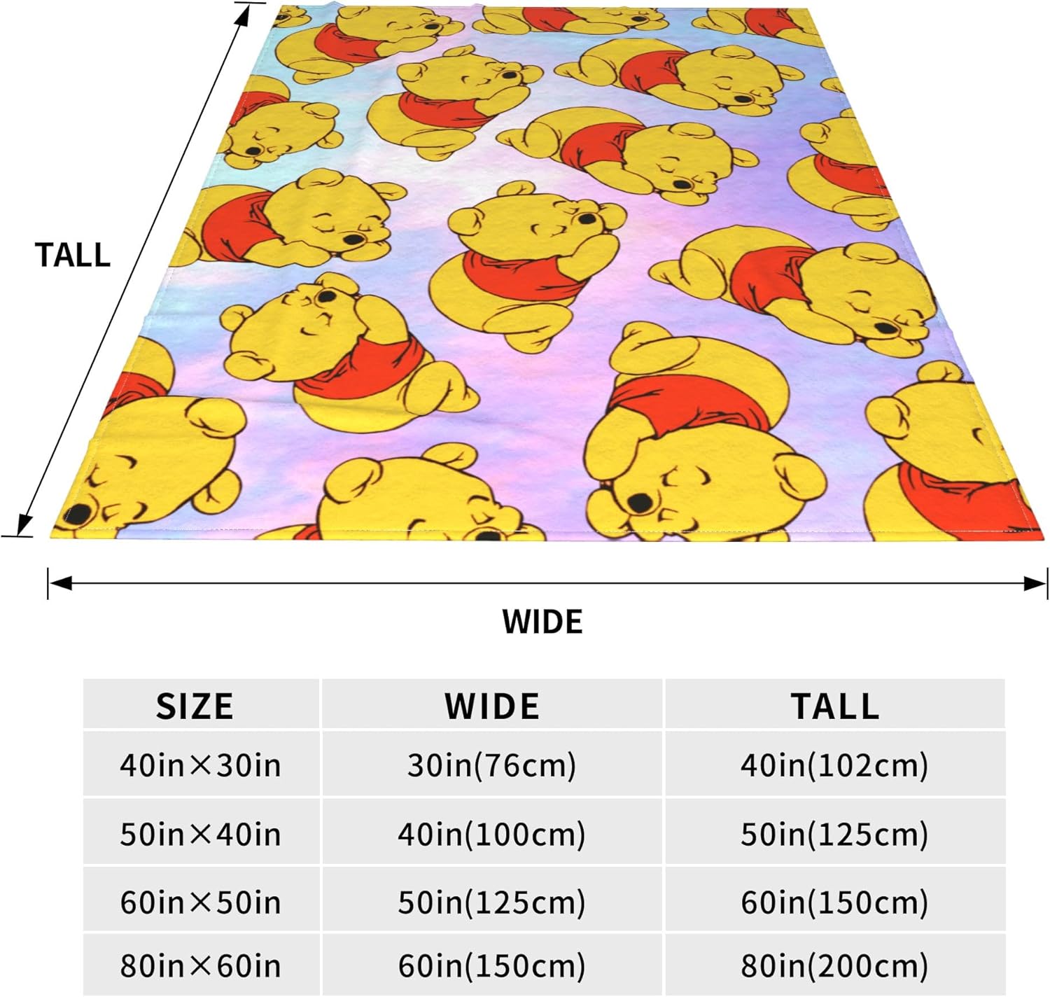 Manta de franela de dibujos animados, súper suave, acogedora y cálida ropa de cama de felpa para sofá, sala de estar, dormitorio, 01 50 x 40 pulgadas