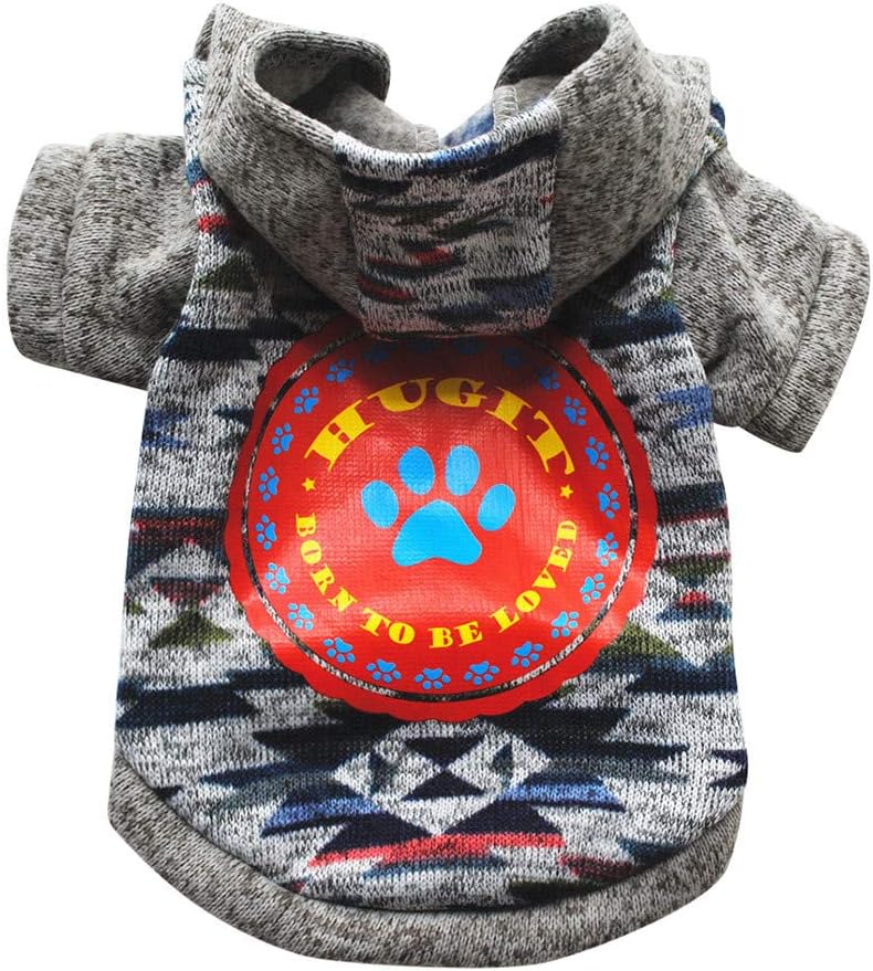 Ropa para mascotas para perros, sudadera con capucha para perro, sudadera suave con capucha para perros pequeños, camisas para perros grandes, niños