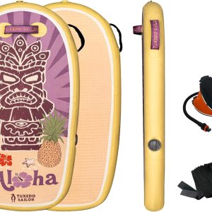 Tuxedo Sailor Body Board – Tabla de playa para niños, tabla de surf ultraligera de PVC para playa y piscina, con correas de muñeca envolventes, Tuxedo Sailor Body Board – Tabla de playa para niños, tabla de surf ultraligera de PVC para playa y piscina, con correas de muñeca envolventes,