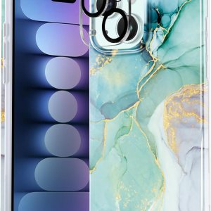 luolnh Funda dorada brillante compatible con iPhone 15 Plus, diseño de mármol, a prueba de golpes, delgada y suave, funda de silicona para iPhone 15 luolnh Funda dorada brillante compatible con iPhone 15 Plus, diseño de mármol, a prueba de golpes, delgada y suave, funda de silicona para iPhone 15