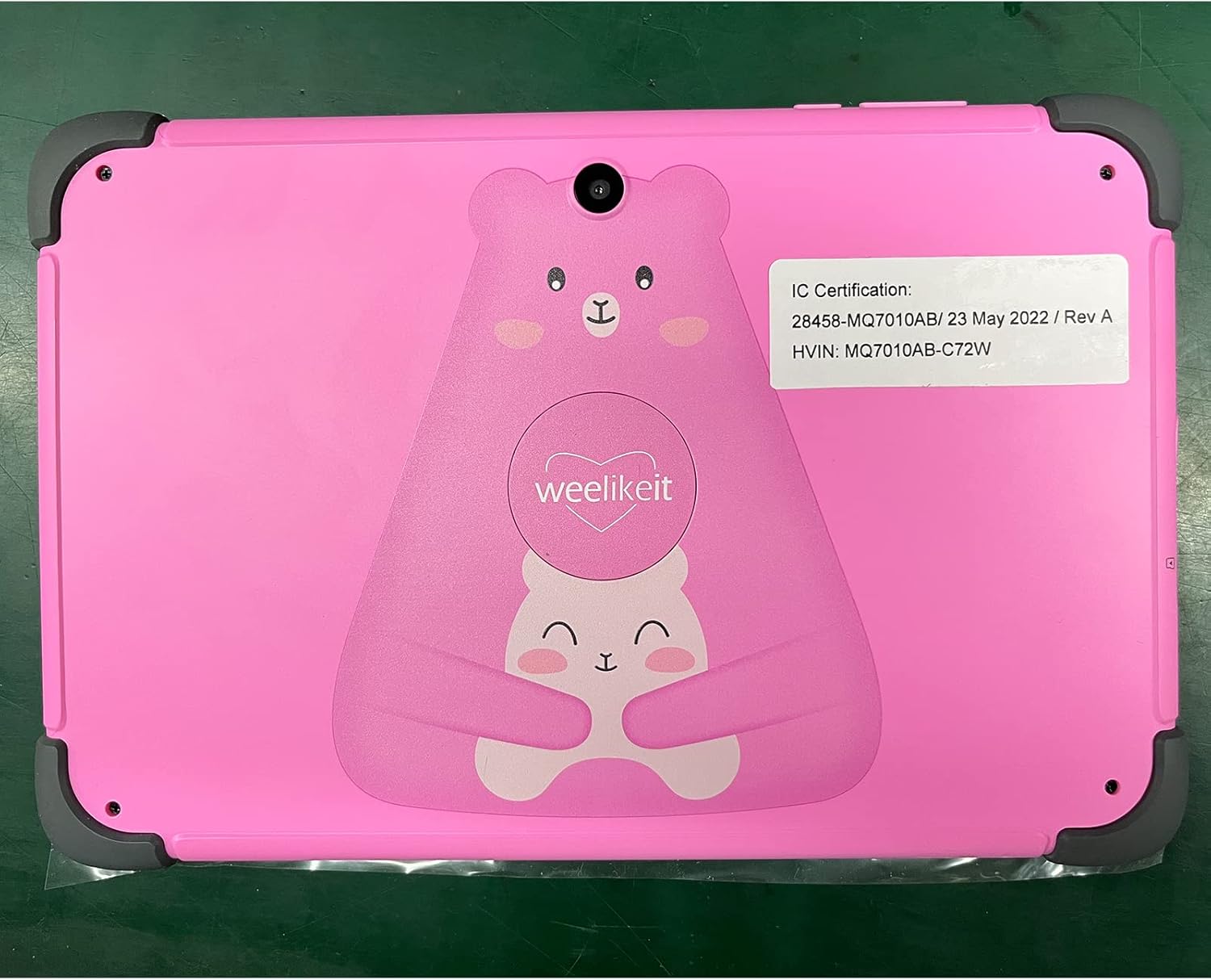 weelikeit Tablet para niños, tableta Android de 7 pulgadas para niños y niñas de 3 años en adelante, 2 GB de RAM y 32 GB de ROM, tabletas para niños